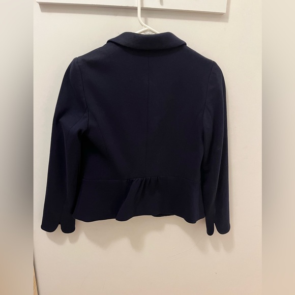 Ann Taylor 2 Petite Navy blazer - Picture 2 of 2
